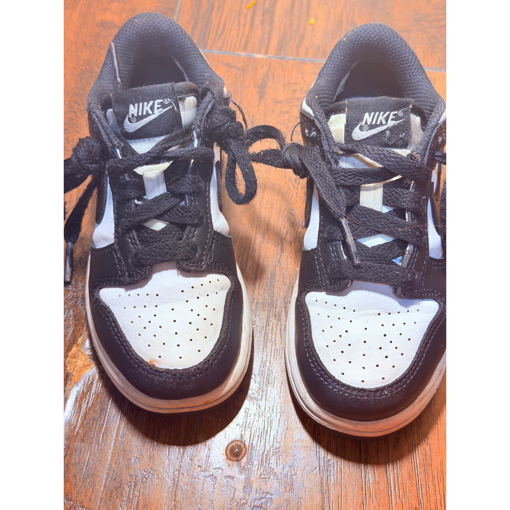 Nike Black and White Sneakers size 11c - Picture 2 of 5